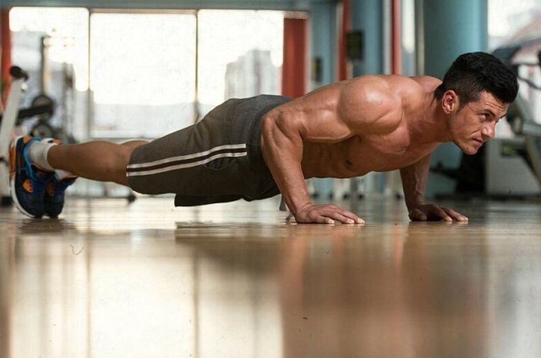 For å øke libido er det nok å utføre flere push-ups fra gulvet. 